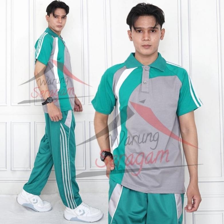 Baju Olahraga Pria Setelan Training Lengan Pendek Wanita