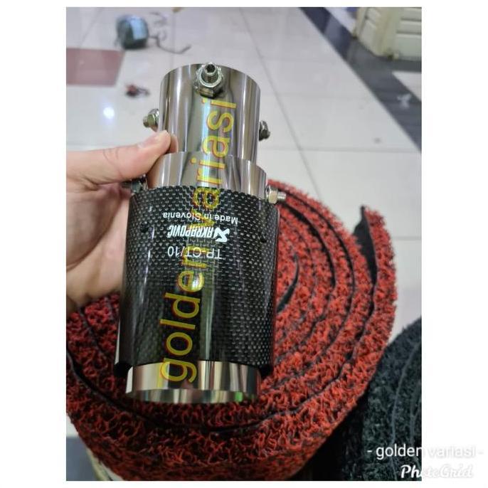 Buntut Knalpot / Muffler Carbon Mobil Brio