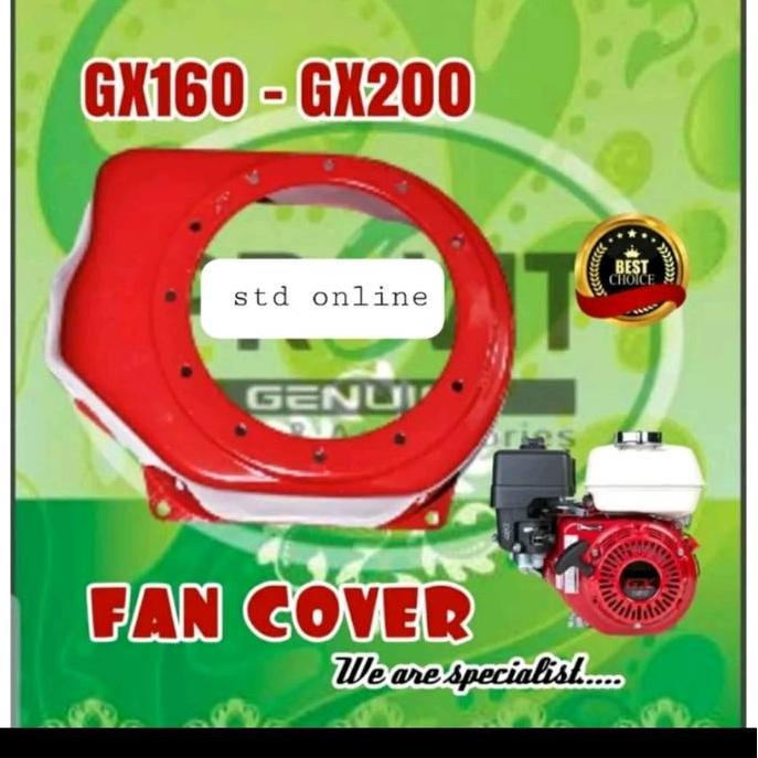 Promo Gx160 Fan Cover Tutup Mesin Recoil Mesin Gx160 Gx200 Cod