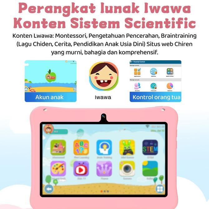 [Beli 1 Dapat 9+COD]Hancdon 7 inch Tablet Edukasi Anak/tablet anak Anak F06/Tablet Android Untuk Bel