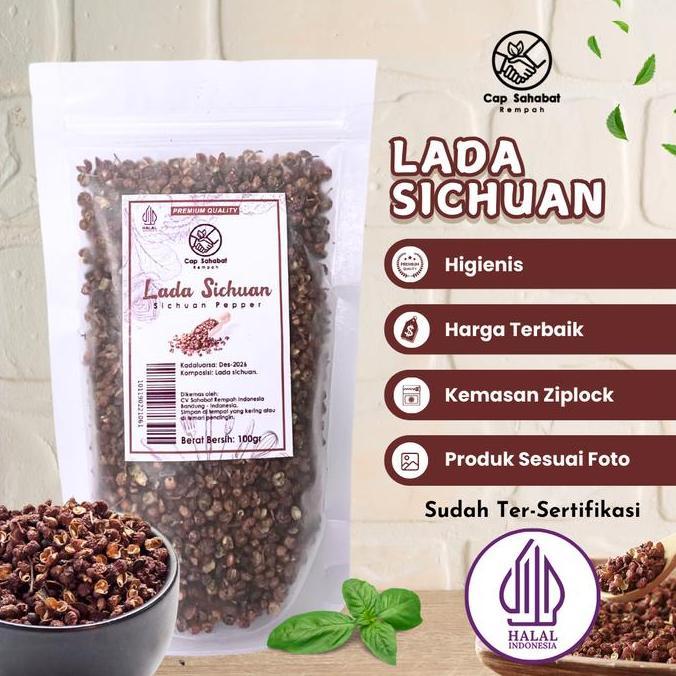 Pilihan- 100Gr Lada Sichuan / Sichuan Pepper