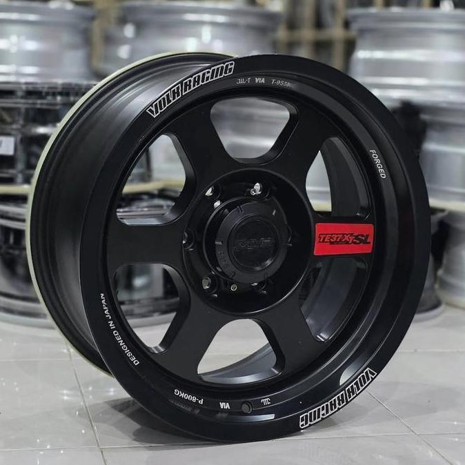 OK VELG RACING RING 17 VOLKRAYS TE37 XT VELG R17 PAJERO FORTUNER HILUX *