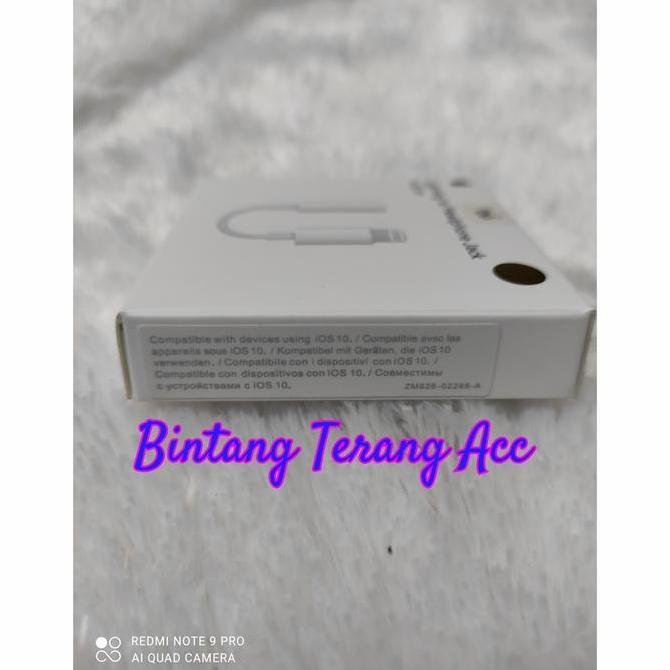 Geluid- Converter Or Jack Headset Lhtning Iphone 7