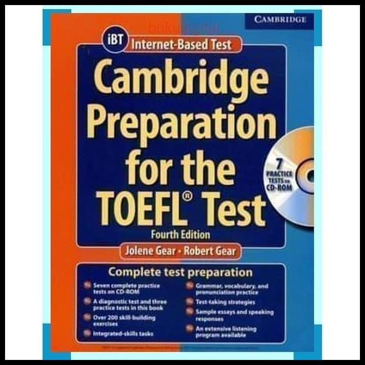 Cambridge Preparation For The Toefl Test + Audio Cd Toefl Ibt 4Th Ed Terlaris