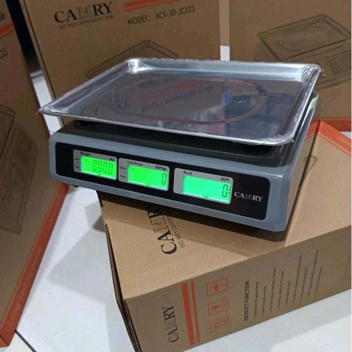 Timbangan Laundry Digital 30kg Camry / Timbangan Camry Digital 30 kg / Timbangan Buah,Ikan,Daging Di