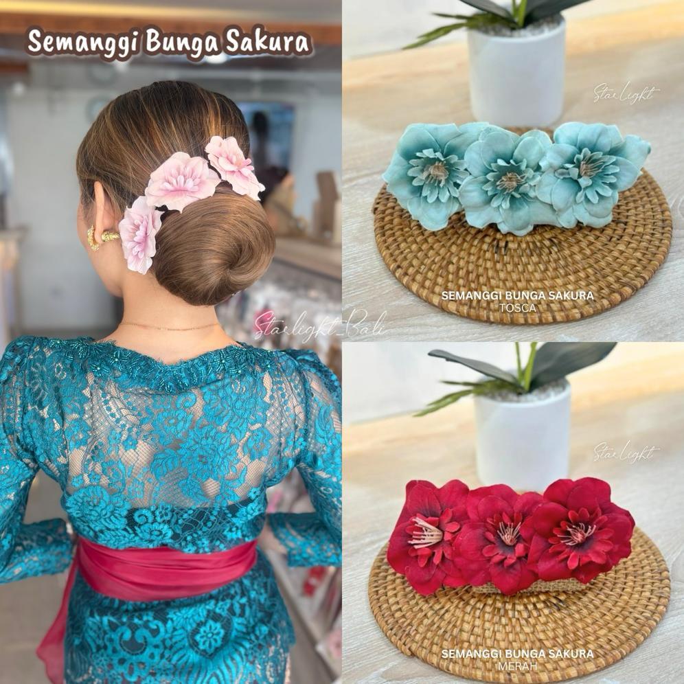 EZR - Semanggi Polos Semanggi Kain Aksesoris Rambut Aksesoris
