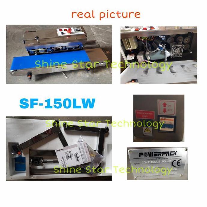 kree.shyna- Powerpack Continuous Sealer Body STAINLESS SF-150W SF-150LW SF-150G Mesin Seal Continue 