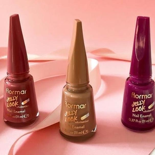 Nail- Kutek Jelly Look Flormar Nail Enamel L Flormar Turki Jelly Look Mengkilap