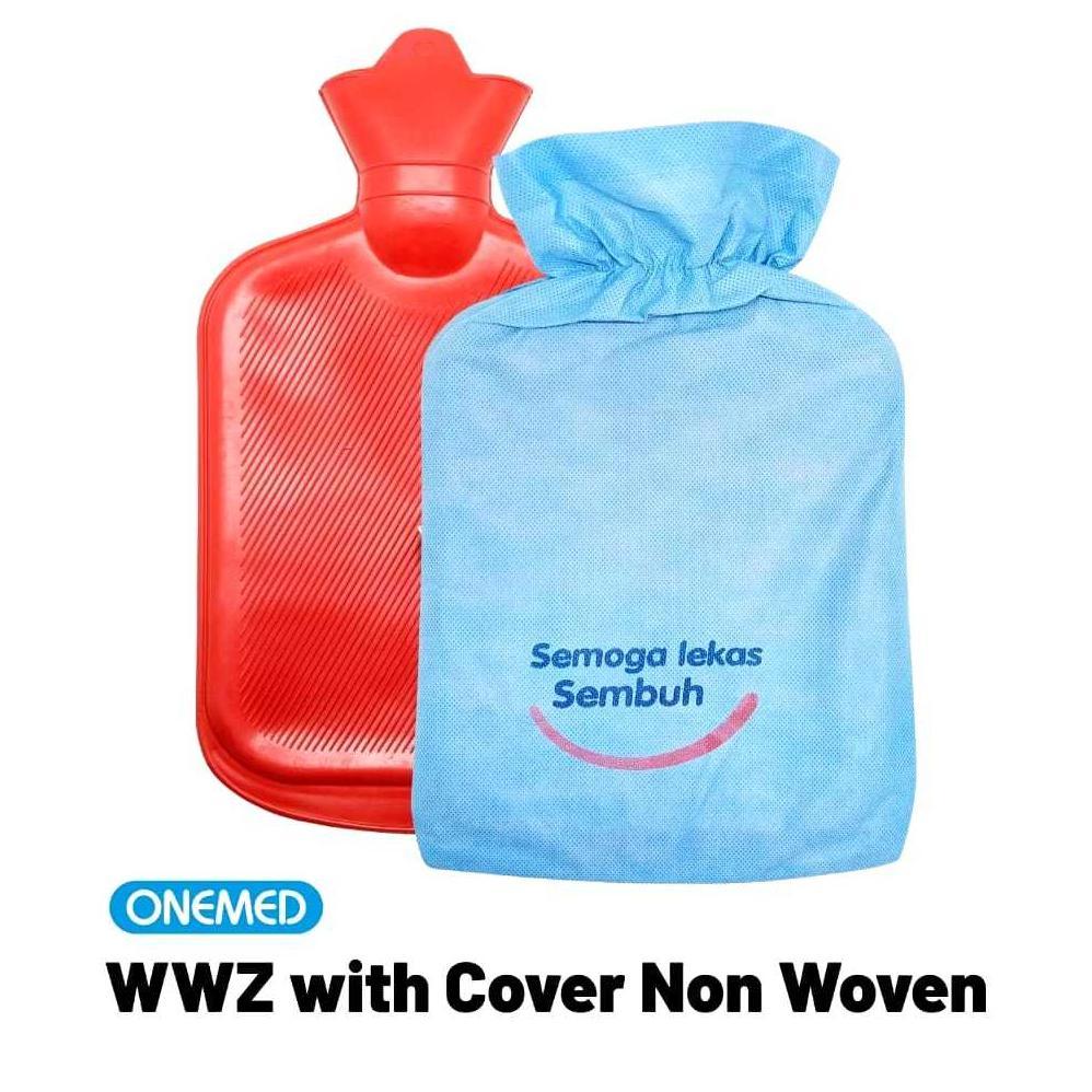 Toko Meriah - Kantong Kompres Air Panas Onemed Warm Water Zak Besar + Cover