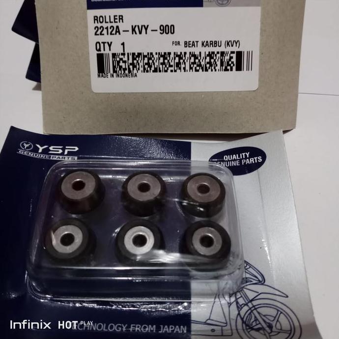 ROLLER SET BEAT KARBU ROLLER MOTOR SET ROLLER FCC/YSP ORIGINAL