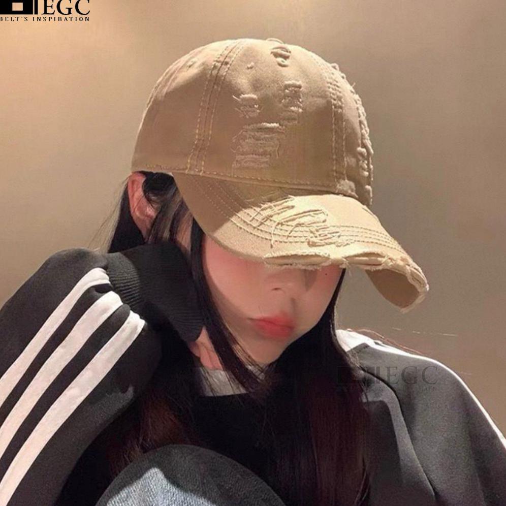 super deal topi baseball robek gradasi / topi pria dan wanita casual/ topi baseball denim - tpi-235