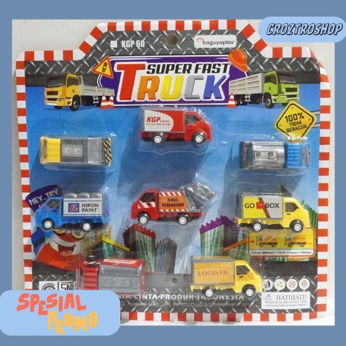 Mainan Truck Kargo Miniatur Truck Kargo Kgp 60