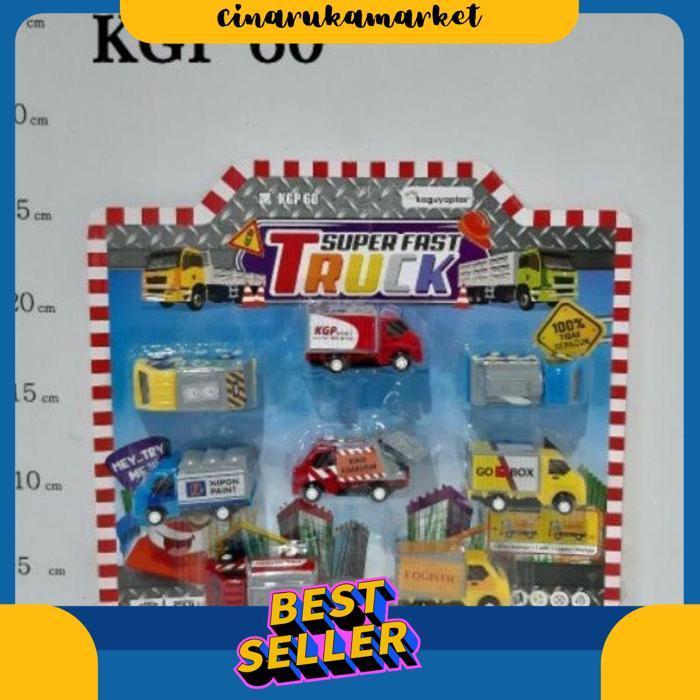 Mainan Truck Kargo Miniatur Truck Kargo Kgp 60