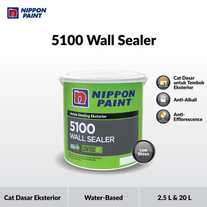 5100 WALL SEALER  CAT DASAR DINDING EKSTERIOR NIPPON PAINT