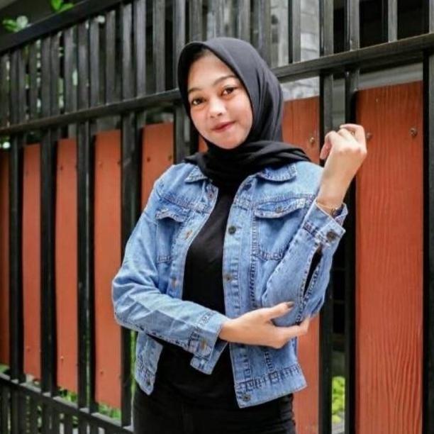 favorit jaket biondy wanita/jaket denim wanita