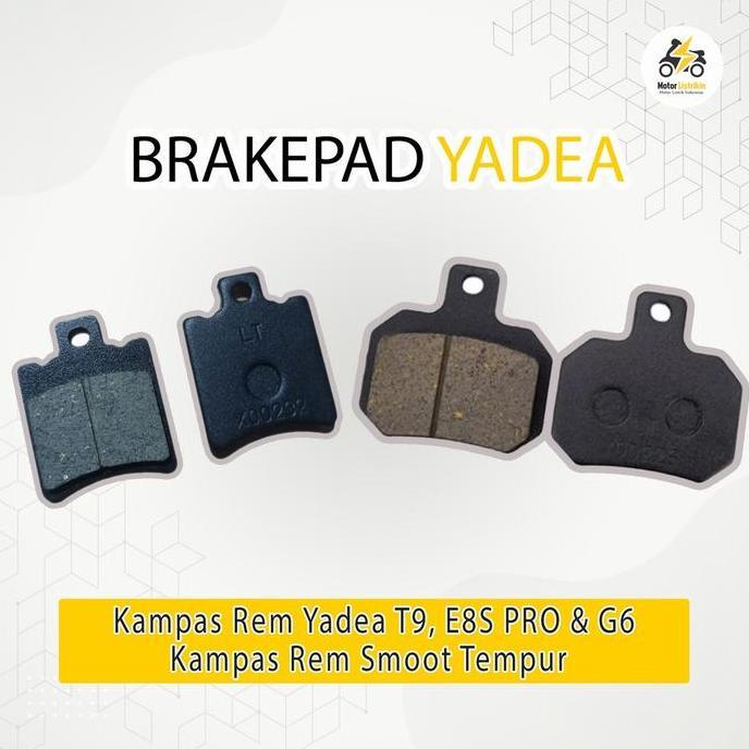 Kampas Rem Motor Listrik Yadea Davigo Smoot Ltx Brakepad