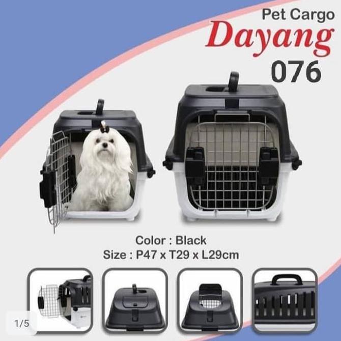 Pat- New- Pet Cargo Kucing Cat / Pet Cargo Dayang 076/Canel Box Kucing -