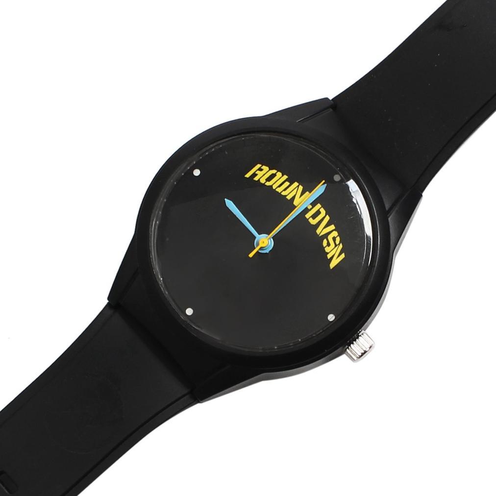 Cuci Gudang Rown Division Jam Tangan Analog || Marvic Hitam Watch