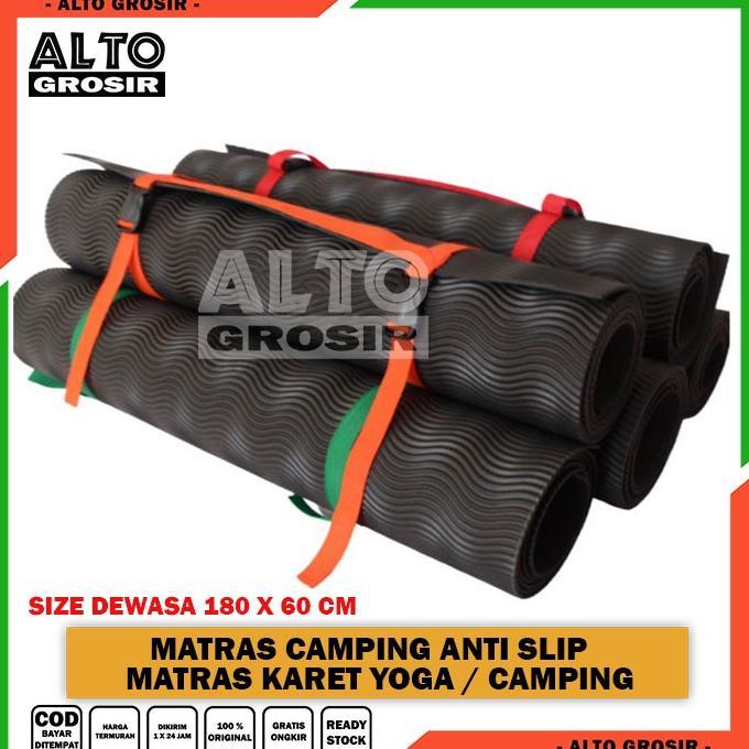 original matras camping outdoor dewasa matras olahraga alas yoga karpet senam yoga tebal
