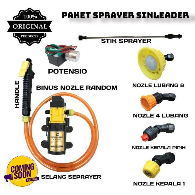 TERMURAH - Paket Dinamo Sprayer Elektrik Sinleader 100Psi