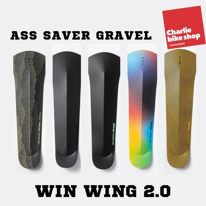 ASS SAVER Rear Mudguard Win Wing 2.0 for Gravel - Spakbor Sepeda