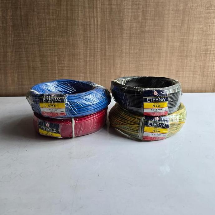 Eterna NYA Kabel Tembaga 1x1.5mm 50M