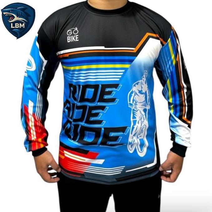 Jersey Motorcross Baju Racing Kaos Ofroad Lengan Panjang Sport