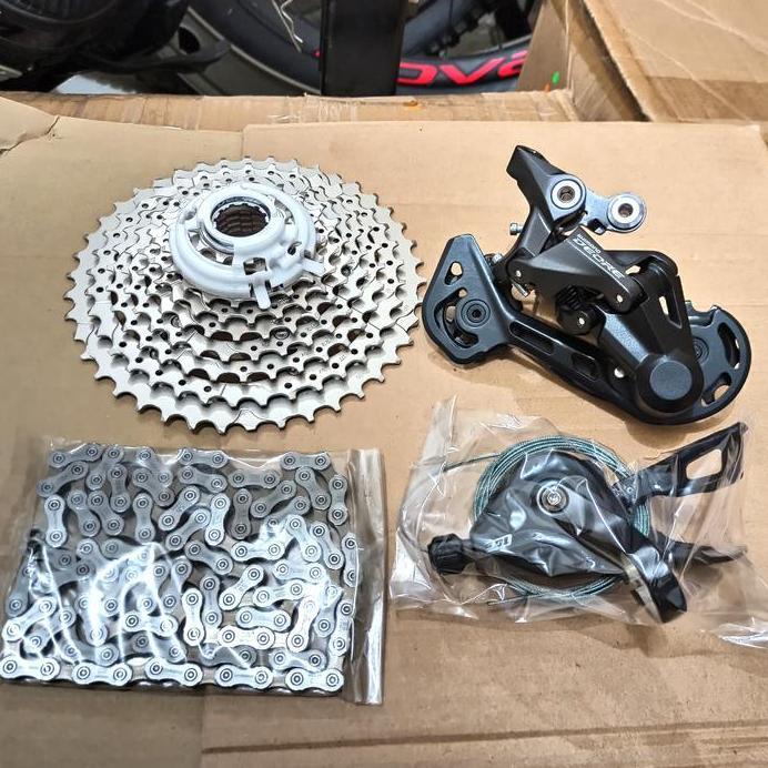 Paket Grupset Mini Groupset Shimano Deore 10 Speed 42T