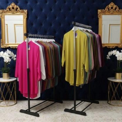 SHANGRILA TUNIK POLOS RAYON PREMIUM LD 120 CM