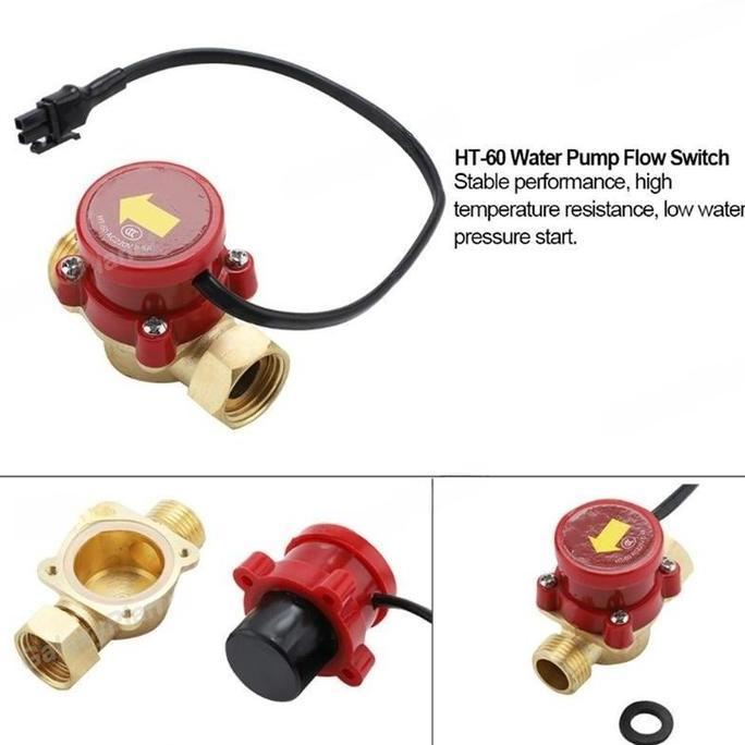 Flow Switch 3/4 Inch - Automatic Water Pump Booster Pump/ 1/2" Automatic Water Booster Pump Automati