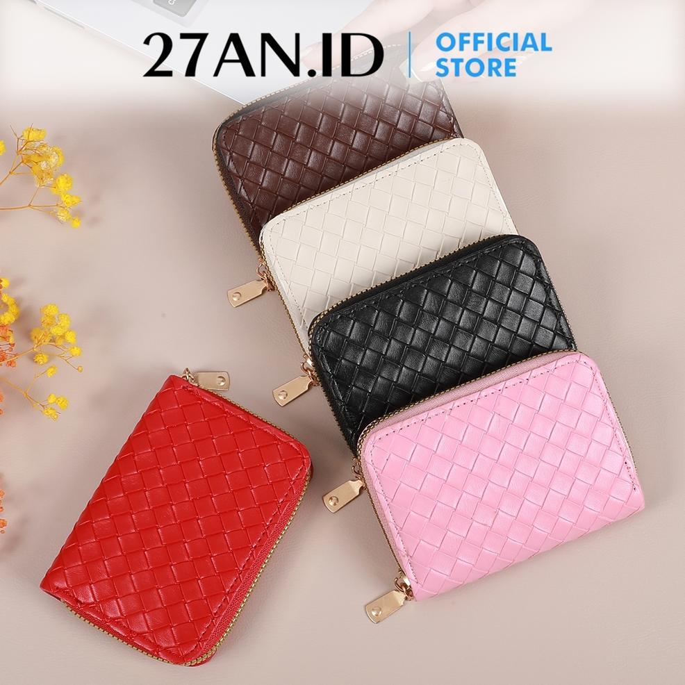 (27AN.ID) Dompet Kartu Mini Wanita AC09 Dompet Wanita Mini Dompet Kulit Wanita Card Holder Coquette