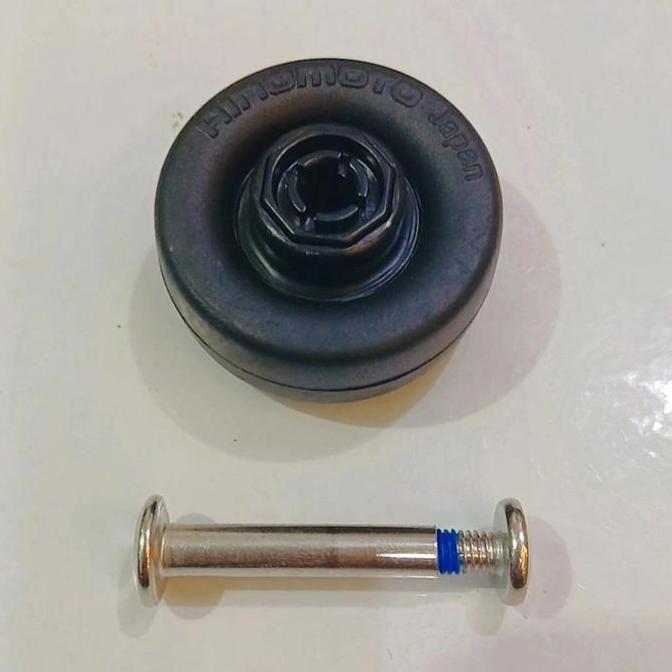 RODA KOPER SINGEL WHEEL DIAMETER 40 MM COCOK UNTUK KOPER ACE JAPAN / KOPER AMERICAN TOURISTER