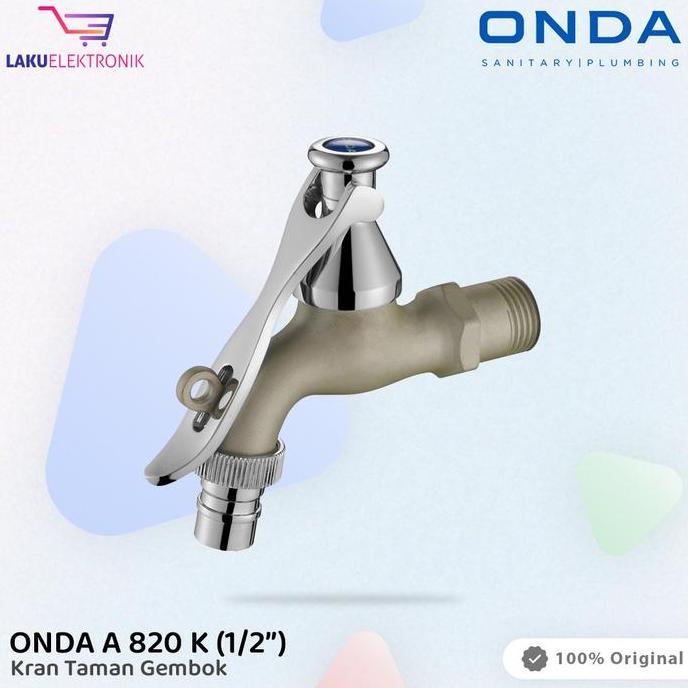 kran taman onda gembok / kran taman kunci onda / keran taman kunci