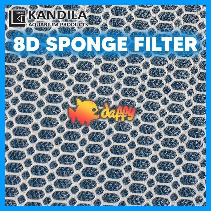 Fishup- Kandila Sponge Filter 8D Honeycomb Filter Akuarium Kolam