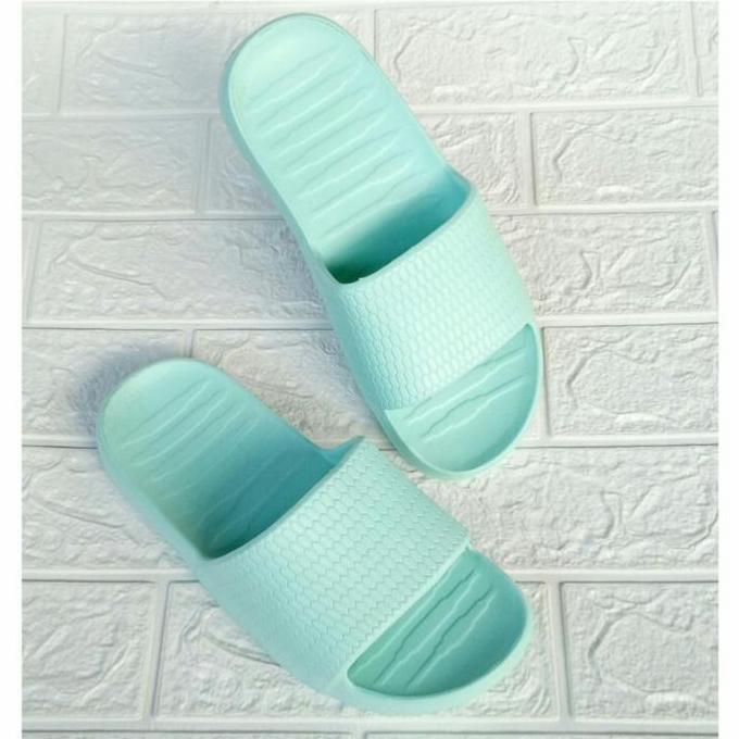 Donna- Sandal Rumah 36-40 Sendal Slop Kamar Mandi Nita Lembut Model Miniso