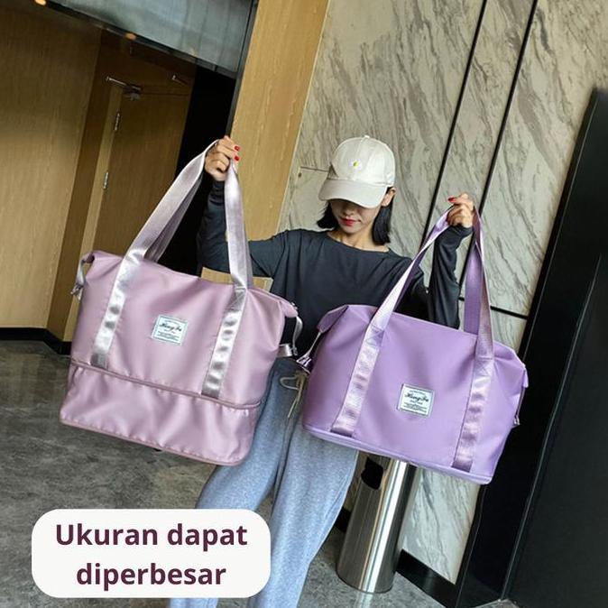 Vacanza- Megam Tas Travel Jinjing Koper Tas Travel Travel Bag Koper Ttb