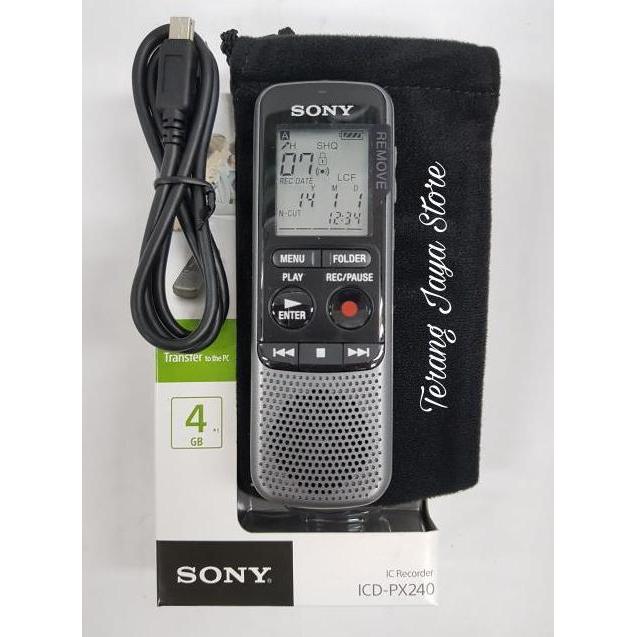 Larisjaminan- Voice Recorder Sony Icd-Px40 Perekam Suara Sony Icd-Px40 Voice Dital Recorder Sony Px4