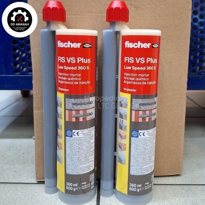 dayyci.shop- FISCHER FIS VS PLUS 360 S - LEM ANGKUR BAJA CHEMICAL -LEM BETON - ORIGINAL FISCHER Disk