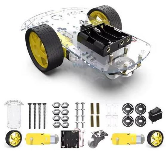 Pilihan - Motor Smart Robot Car Chassis Kit 2Wd