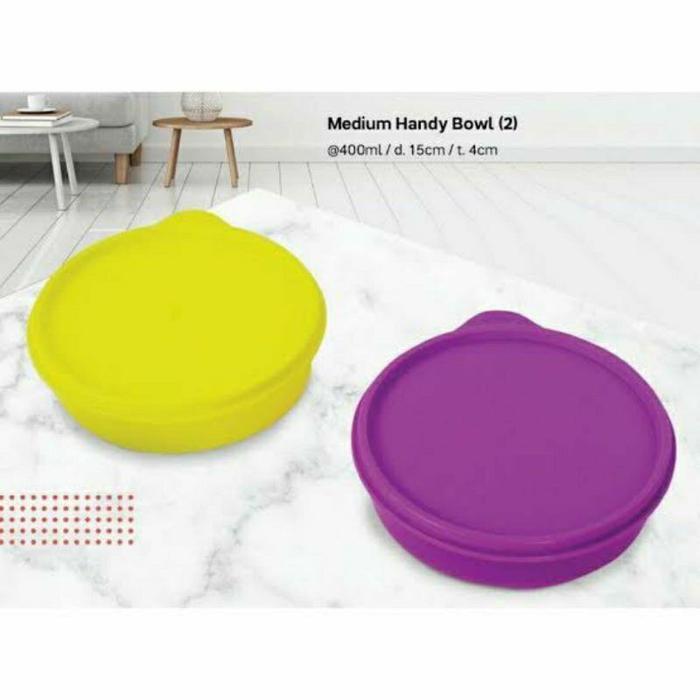 Tupperware medium handy bowl 1pcs mangkok bulat