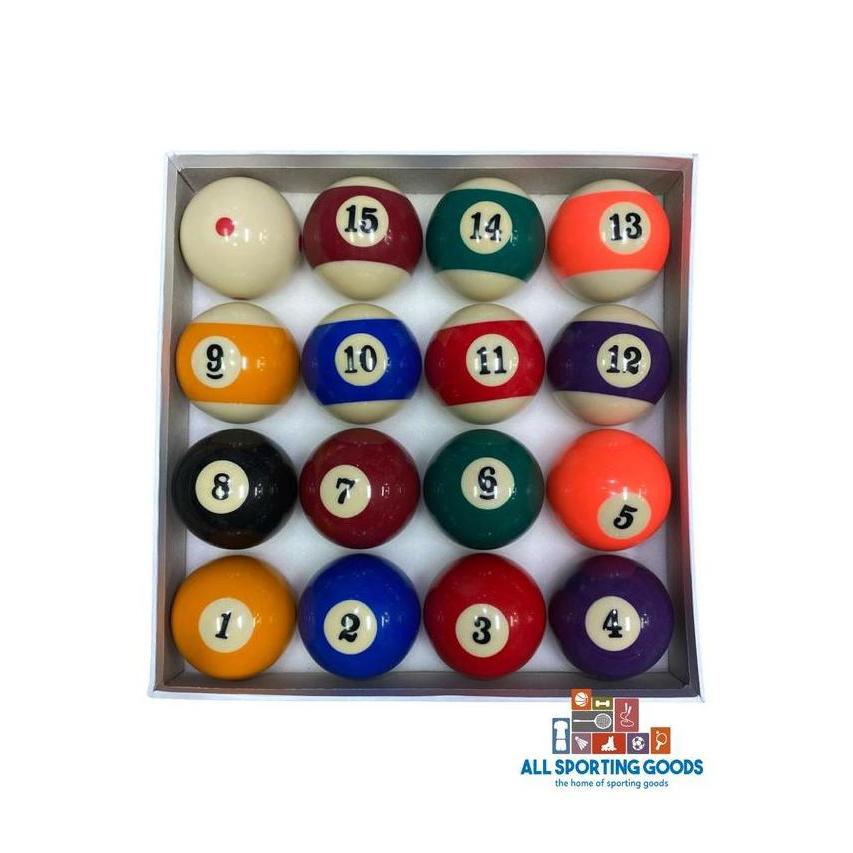 BOLA BILLIARD 2 1/4 BILLIARD BALL MEJA 9 FEET DISKON