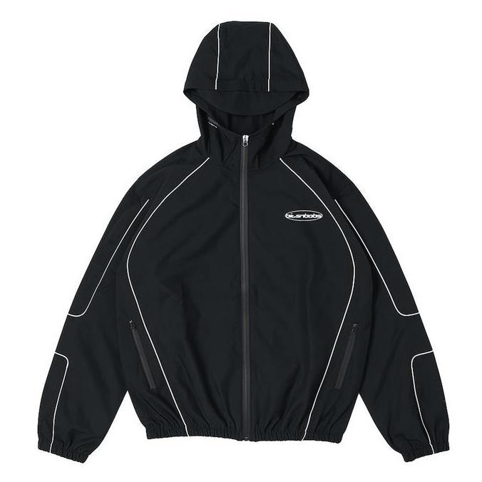 New - Bitsnbobs Gorpcore Jacket Reflective Davis Black