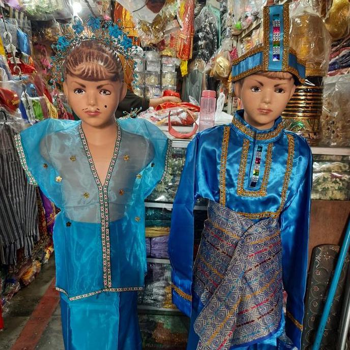Baju Adat Makasar Anak / Baju Adat Tokko Anak / Adat Sulawesi Anak