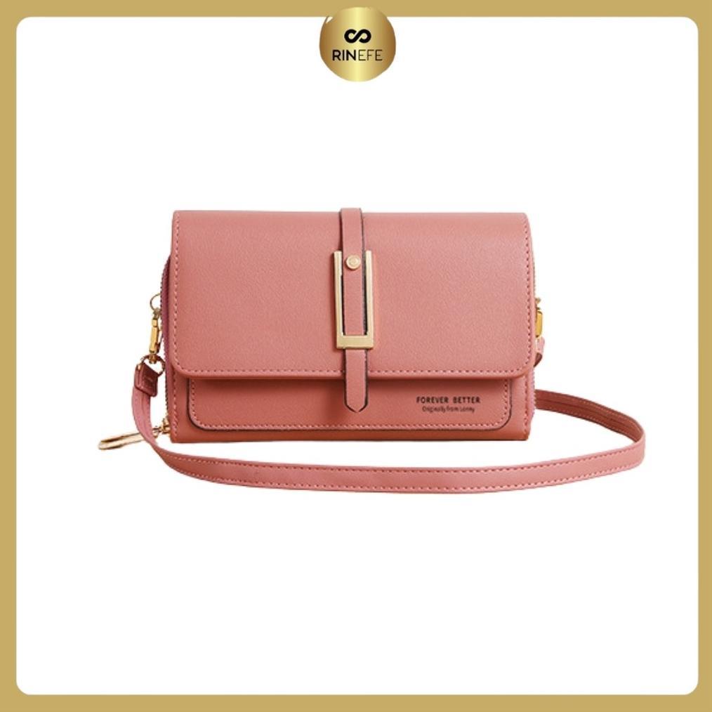 RINEFE (410) Tas Selempang Wanita Terbaru 2024 / Tas Bahu Kekinian / Dompet HP / ORI FOREVER BETTER 