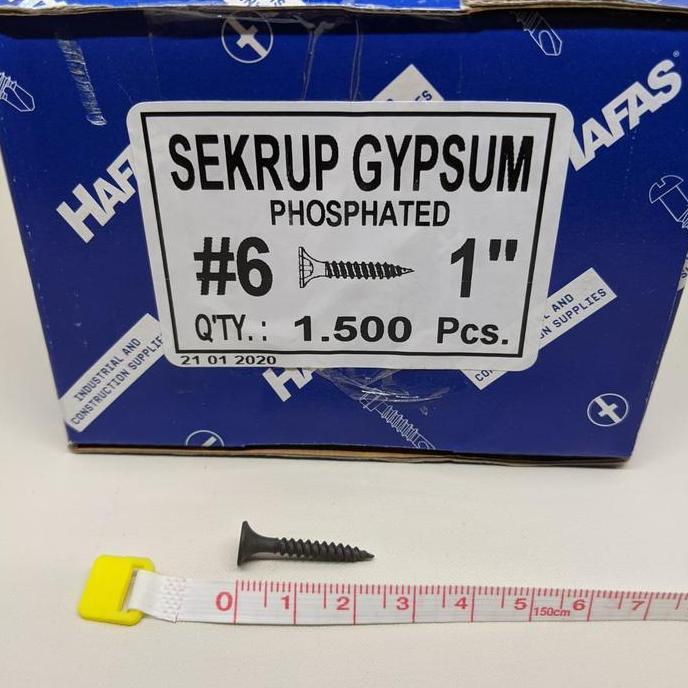Skrup Gypsum 1" dus (1000pcs)