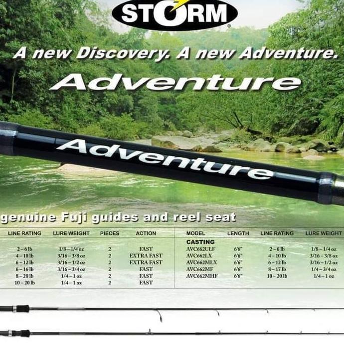 JORAN SPINNING STORM ADVENTURE GEN 1 FUJI