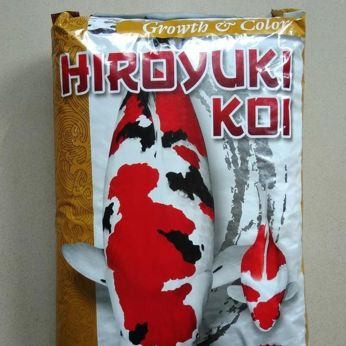 pakan pelet ikan koi dan tamasaba HIROYUKI HI HIGH GROWTH & COLOR