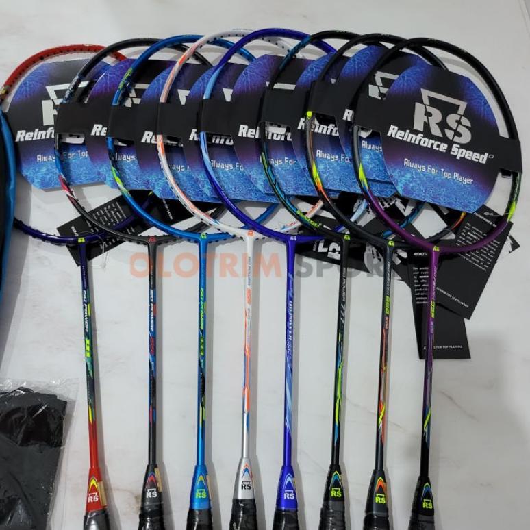 New Product Raket Badminton Rs Iso Power Smash Evo 111 222 333 555 666 777 888 999 Metric 7 8 9 10 1