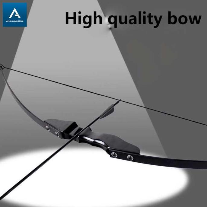 Busur Panah Panahan Arrow Powerful Archery Bow Pemula 40 LBS