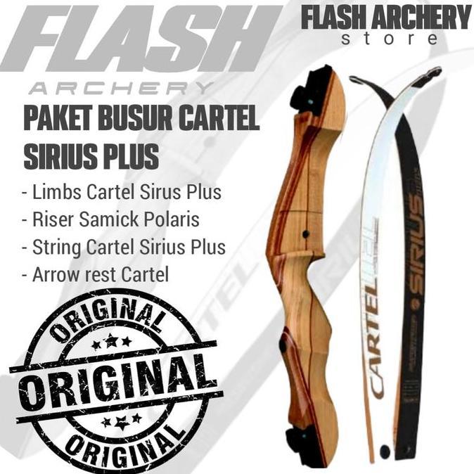 Busur Panah Cartel Sirius Plus | Bowset Cartel Sirius Plus